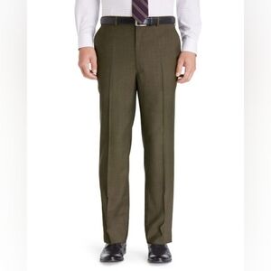 NWT Jo's A. BanksTraveler Performance Collection Tailored Fit Pants Size 34 X 30